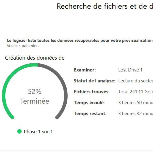 Recherche de données